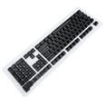 thumbnail image 1 of Keycaps 108 Keys German Keycaps, German Keyboard Keycaps, Custom Keycaps Minimalist Mechanical Keyboard Translucent Keycaps for 61 64 68 84 87 96 98 100 104 108 Keyboards, 1 of 7
