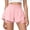 Light pink -BM25, variant on Nestiefly Women's Flowy Running Quick Dry Shorts High Waisted Double Ruffle Butterfly Athletic Shorts 2 in 1 Tennis Shorts with Pockets Light Purple M