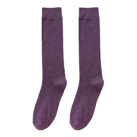 

Heiheiup Womens Long Socks Pure Color Socks Heap Heap Socks Lingerie Tights for Women