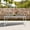 White, variant on Menorca Outdoor Patio Dining Table in Aluminum