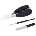 thumbnail image 2 of 3PCS Nail Clipper Set Professional Toenail Clippers Nail Cutters for Thick Nails, 2 of 10
