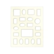 ADF Mat Dbl 16x20 CrmCore AntWhite/AntWhite 20-Op
