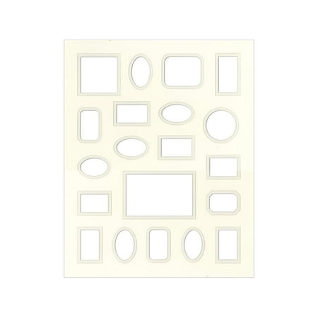 ADF Mat Dbl 16x20 CrmCore AntWhite/AntWhite 20-Op