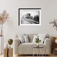 thumbnail image 4 of Historic Framed Print, Remains of wrecked "20th C." train, 17-7/8" x 21-7/8", 4 of 9