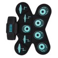 thumbnail image 1 of Juego de Batería Electrónica Almohadilla de Práctica de Batería Enrollable Portátil Juguete de Educación Temprana con Pedal de Altavoz Dual para Niños ANGGREK  Otros, 1 of 8