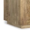 thumbnail image 4 of Simpli Home Lockhart 20 inch Wide Solid Mango Wood Contemporary Side Table in Natural, 4 of 7