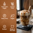thumbnail image 4 of Syruvia Salted Caramel Syrup Pure Cane Coffee Flavoring Syrup, 25.4 fl Oz, 4 of 6