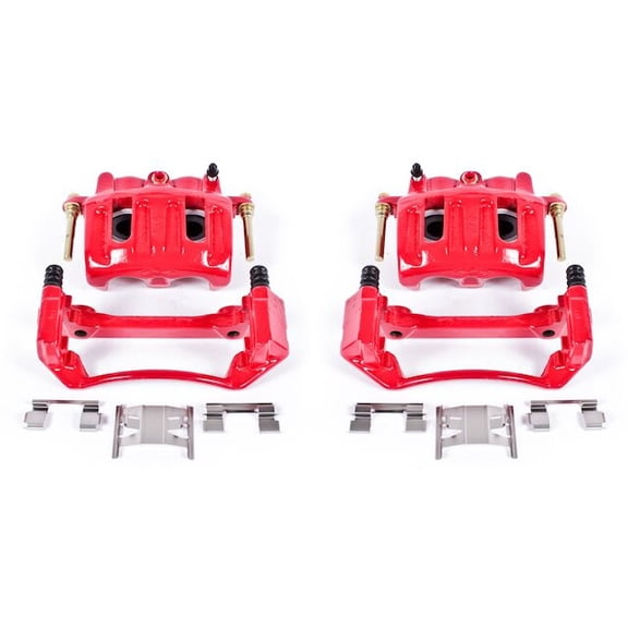 Front Brake Caliper Set - Compatible with 1997 - 2001 Ford F-150 - Power Stop
