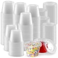 thumbnail image 1 of [Paquete de 4 Onzas, 200 Tazas] Vasos Transparentes para Gelatina, 1 of 3