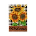 thumbnail image 2 of Spring Welcome Garden Flag 12x18 Inch, Mailbox Decor, Seasonal Outdoor Linen Double Sided Spring Summer Sunflower Flags for Yard Outside Holiday Farmhouse Decorations, 2 of 6