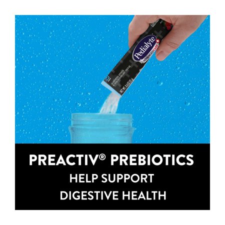 PEDIALYTE ADVANCEDCARE PLUS ELECTROLYTE POWDER, BERRY FROST, 36 POWDER PACKETS
