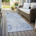thumbnail image 6 of Addison Rugs Chantille Indoor/Outdoor Transitional Floral Sky Washable Runner Rug, 2'3" x 7'6", 6 of 6
