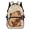 Cute Capybara, variant on KUIFORTI Galaxy Wolf Print Kids Backpack Large Capacity with Multiple Organizer Pockets Suitable for Elementary Primary Middle Back to School Supplies for Students