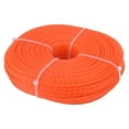 thumbnail image 4 of Cordon de Coupe en Nylon, Cordon de Coupe en Nylon Rond de Qualité Commerciale pour Tondeuses à Gazon Robustes 2.7mm 100M Forme Torsadée Cordon de Coupe Orange, 4 of 8