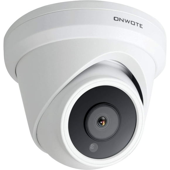 Pre-Owned ONWOTE 4K 8MP PoE IP Security Camera, 100ft IR, Audio, Motion Detection Camera