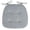 Light Gray, variant on D-Shaped Chair Cushions, 1.2" Thick Dining Pads with Ties and Removable, Machine-Washable Cover 16x16 inch Memory Foam Cushions Design Non- Kitchen Seat Cushion Machine Washable