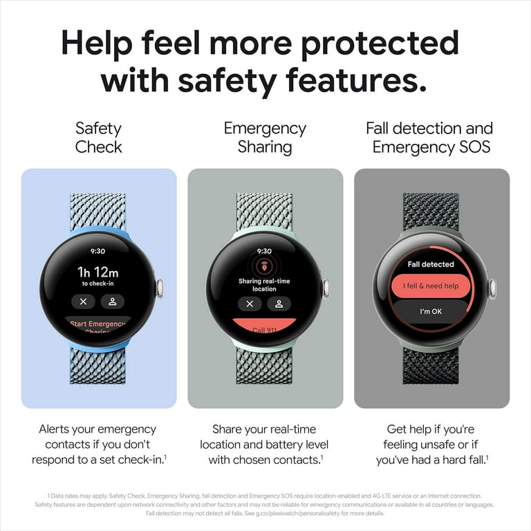 Google Pixel Smartwatch 2 - Porcelain/Silver, Android Google Pixel Smartwatch 2 - Porcelain/Silver, Android
