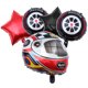 thumbnail image 5 of PTOOTP 1 juego de globos de coche de carreras, juego de globos para fiesta de cumpleaños, decoración de fiesta temática de motocicleta, 5 of 8