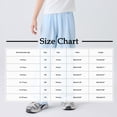 thumbnail image 3 of Lenpel Girls' Summer Pants Lightweight Casual Elastic Waist Wide Leg Pants Loose Lounge Trousers with Pockets 4-15 Y, 3 of 6