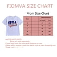 thumbnail image 2 of Okbabeha Mommy and Me Matching 4th of July Outfits Shirt Mom Kids Baby Fourth of July USA Shirt/Romper Family Matching Outfit, 2 of 7