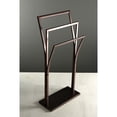thumbnail image 2 of Kingston Brass SCC3305 Edenscape 34-7/16 Inch Freestanding Pedestal 3-Tier Y-Style Towel Rack in Oil Rubbed Bronze, 2 of 8