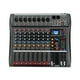 thumbnail image 1 of Depusheng DX8 Mezclador profesional Consola de placa de sonido Interfaz de sistema de escritorio de 8 canales Entrada digital USB MP3 48 V Phantom Power Estéreo DJ Studio FX Chasis de acero, mezclador, 1 of 5