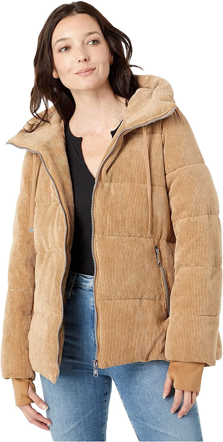 Sam Edelman Corduroy Short Puffer X 