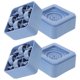 thumbnail image 1 of IDEANATEGRATE 4Ud Protectores Para Pies De Antivibración Con Práctico Y Sin Instalación, 1 of 8