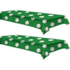 Baseball Party Table Covers, 54" x 108" (2 Pack)