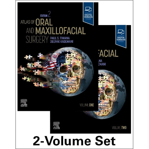 Atlas of Oral and Maxillofacial Surgery - 2 Volume Set, (Paperback)