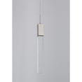 thumbnail image 5 of Bethel International Single Pendant Lighting Chrome Metal & Crystal, 5 of 5
