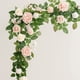 thumbnail image 5 of Flores artificiales elegantes de tela Naiovety para bodas y fiestas telón de fondo interior o exterior rojo, 5 of 6