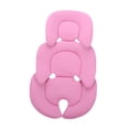 thumbnail image 2 of Cojín para cochecito de bebé, cómodo, transpirable, suave, universal, para asiento de bebé Rosa, 2 of 9