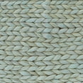 thumbnail image 6 of 22-Inch Water Hyacinth Christmas Tree Collar, Woven Tree Square Base Cover with Cord Cut Out, Seafoam, 6 of 7
