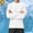 White, variant on BVnarty Men's Summer Solid Lightweight Breathable Sun Protection Top UPF Shield Long Sleeve Crew Neck Outdoor Hiking Daily Wear Black S