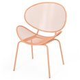 thumbnail image 1 of Noble House Chaise de Salle à Manger Extérieure Elloree en Orange Mat (Ensemble de 2), 1 of 12