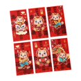 thumbnail image 3 of Rongfmy 6Pcs New Year Red Envelopes Hong Bao for Spring Festival Graduation Birthday D, 3 of 9
