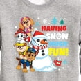 thumbnail image 3 of Paw Patrol - Having Snow Much Fun - Toddler And Youth Crewneck Fleece Sweatshirt, 3 of 6