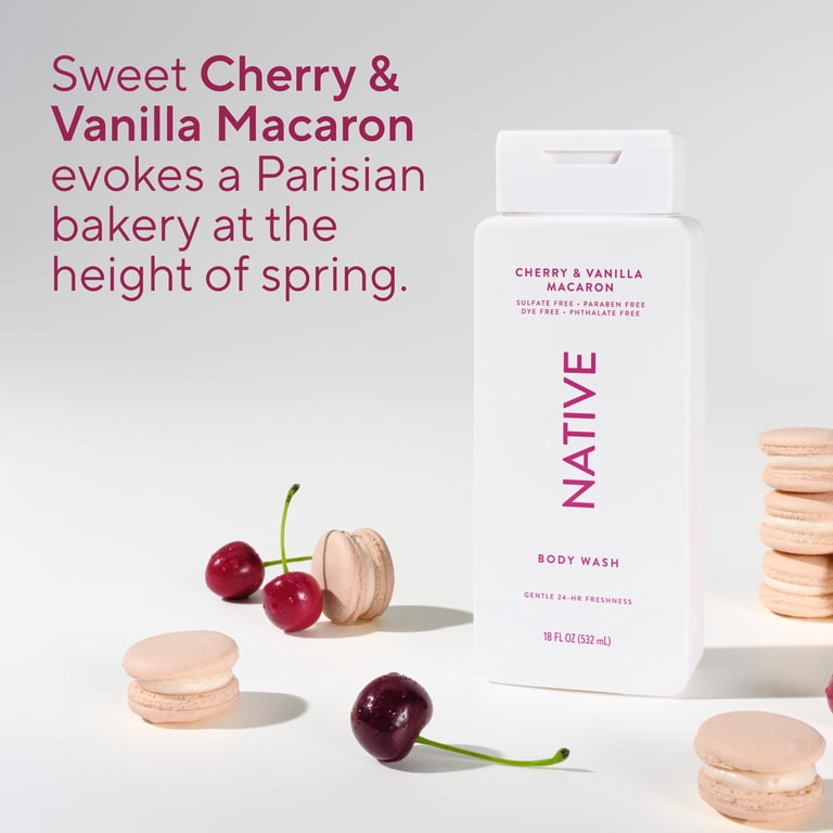 Native Body Wash, Cherry & Vanilla Macaron photo 5