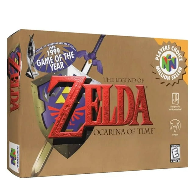 The Legend Of Zelda Ocarina Of Time Nintendo 64 Físico Caja