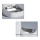 thumbnail image 5 of Greeniant Alimentador automático de mascotas, sala de estar, dormitorio, videoportero de plástico, máquina de alimentación de animales, tazón de acero Suministros para perros Blanco Greeniant PT003990-02B, 5 of 6