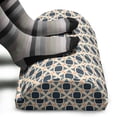 thumbnail image 3 of Abstract Foot Rest, Drawing of Continuing Funky Shapes, Non-Slip Backing Adjustable Ergonomic Memory Foam Leg Support for Office, Slate Blue Champagne, by Ambesonne, 3 of 5