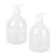 thumbnail image 2 of dispensadores de plástico de 500 ml para loción de manos, jabón, champús, leche, aceites de masaje líquidos, baño y viajes., 2 of 6