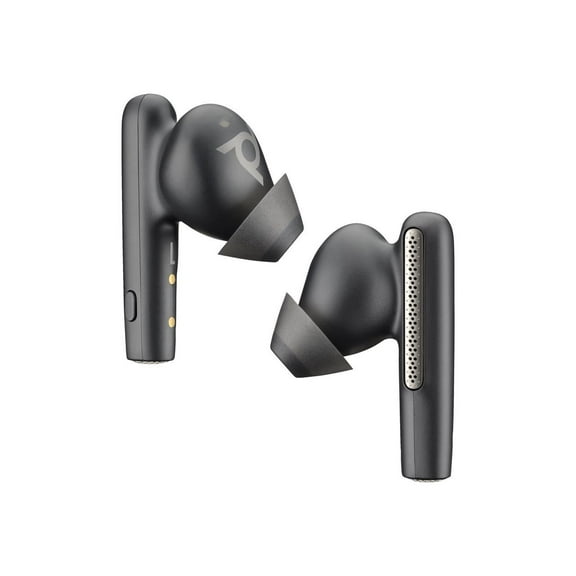 HP Poly Voyager Free 60 UC M Carbon Black Earbuds  BT700 USB-A Adapter  Basic Charge Case (7Y8L7AA)