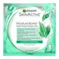thumbnail image 1 of Garnier SkinActive Moisture Bomb La mascarilla súper hidratante matificante 1 unidad (paquete de 1), 1 of 5