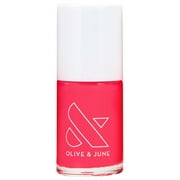 Olive & June Long Lasting Nail Polish, Hot Strawberry, 0.46 fl oz