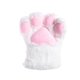 thumbnail image 1 of Sonducket 1 pieza de guante de garra para Cosplay, manopla de terciopelo Coral, decoración de disfraces de invierno portátil, accesorio de ropa para guantes y mitones Blanco Sonducket AP013017-01, 1 of 6