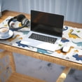 thumbnail image 3 of Long Mouse Pads for Desk,Colorful Dinosaurs Bones Pattern Desk Mats on Top Of Desks, Desk Mouse Pad Extra Large with 3mm Non-Slip Base and Stitched Edge for Gaming,Office,Work,Home 35.4"x15.7", 3 of 6