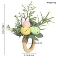 thumbnail image 3 of Vikakiooze Easter Easter Easter Easter EGGSs Napkin Ring Hotel Table Display Easter Series Napkin Buckle, 3 of 9