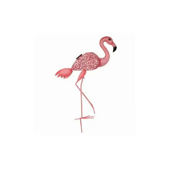 Fusion Products 139940 Solar Metal Art Flamingo